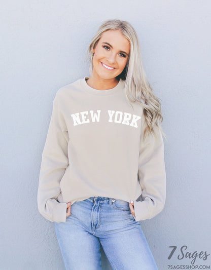 New York Sweatshirt - New York Sweater - New York Shirt - East Coast Sweatshirt - NYC Sweatshirt