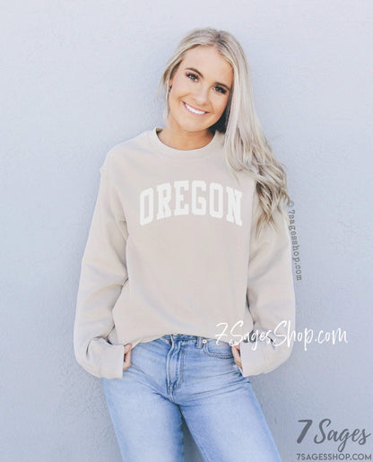 Oregon Sweatshirt Oregon Shirts Portland Oregon Oregon Crewneck Sweater