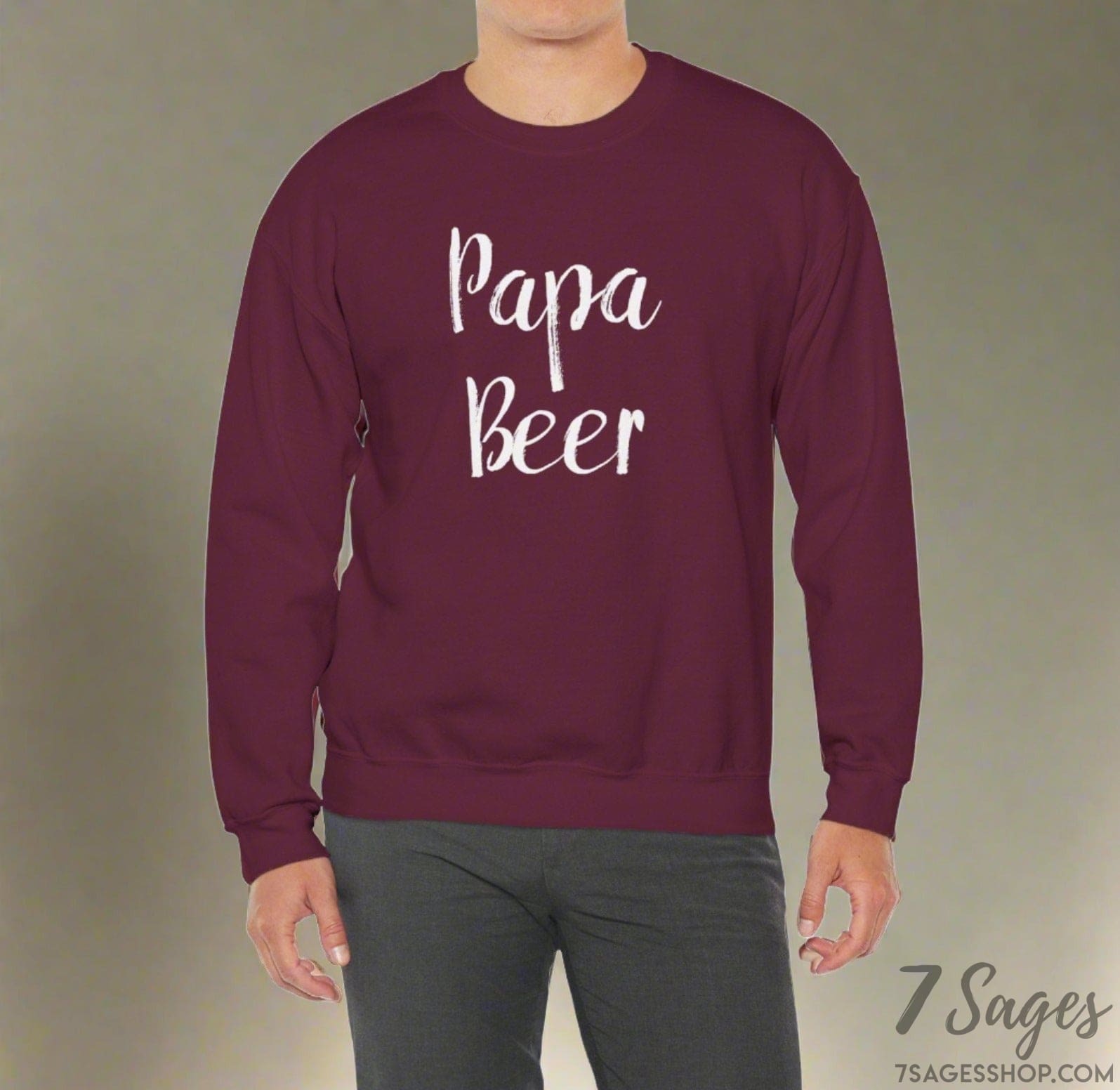 Papa BEER Crewneck Sweatshirt