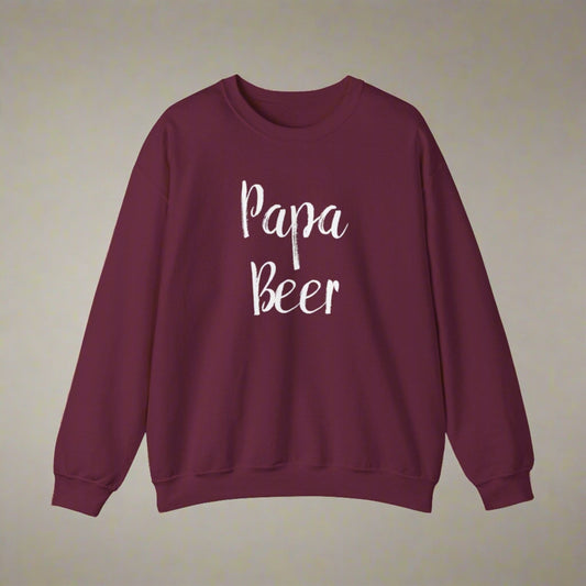 Papa BEER Crewneck Sweatshirt