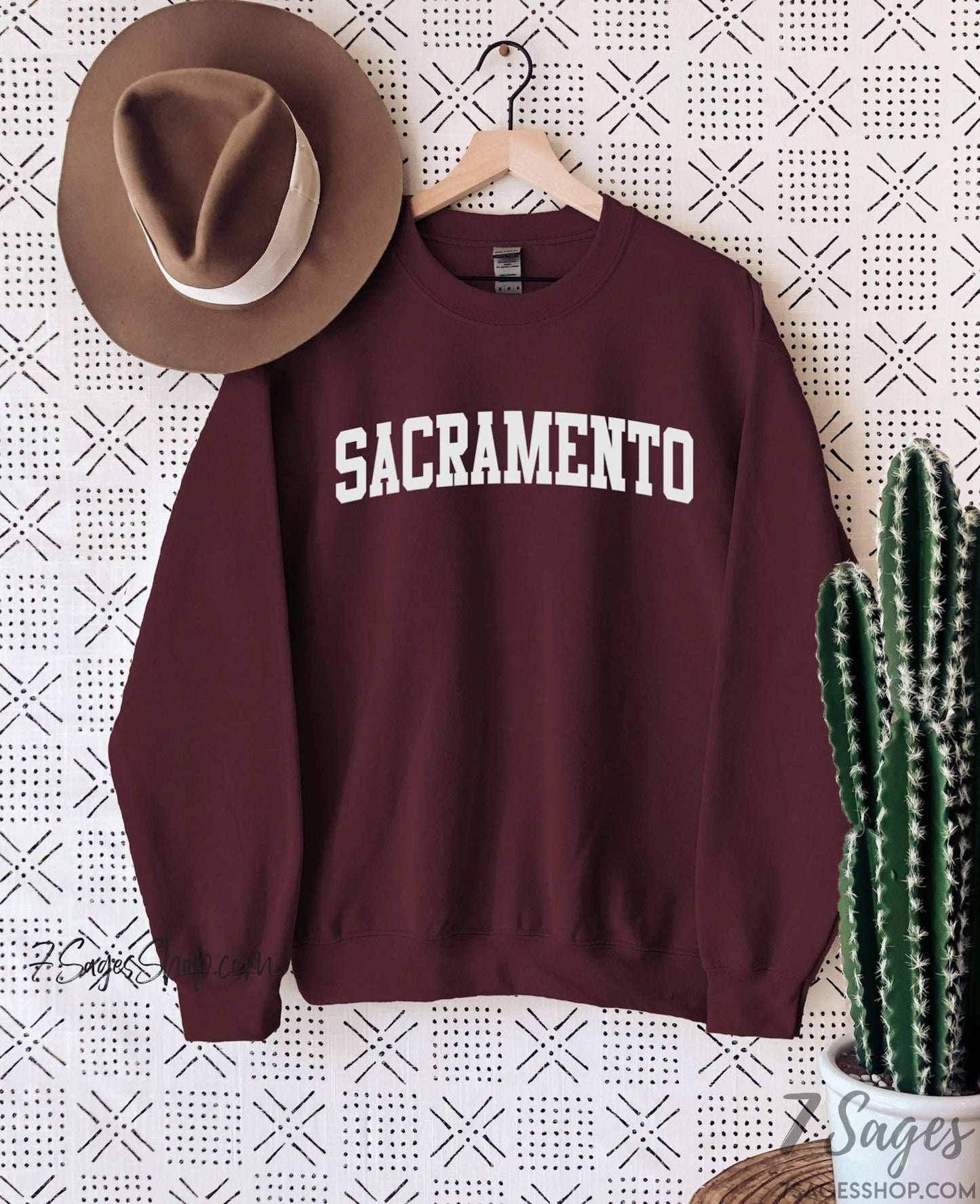 Sacramento Sweatshirt California Shirt Sacramento Crewneck Sweater Norcal Sacramento State Sweatshirt