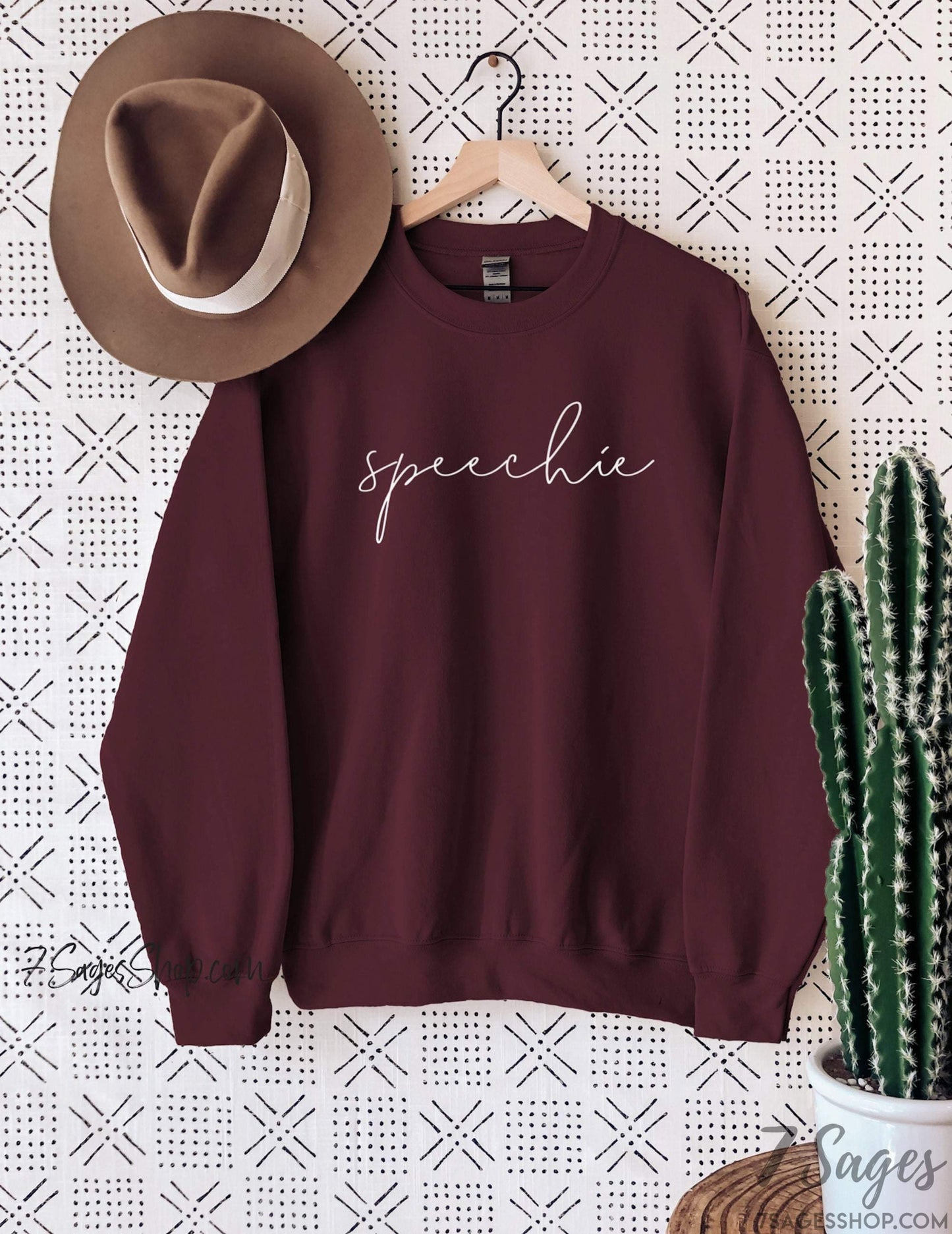 Speechie Sweatshirt Speech Language Pathologist Sweatshirt Speech Therapist Shirts Gift for SLP SLP Crewneck Sweater