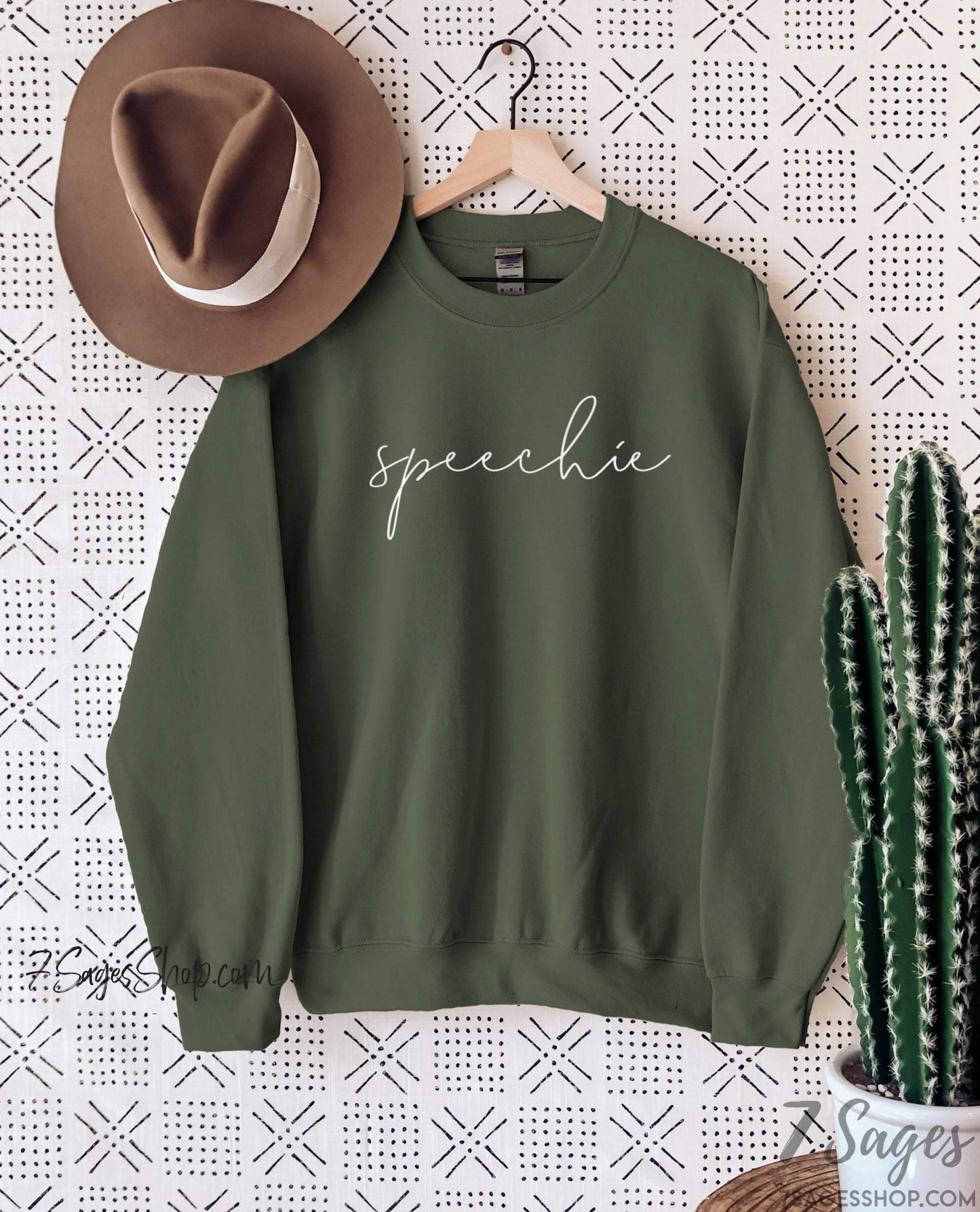 Speechie Sweatshirt Speech Language Pathologist Sweatshirt Speech Therapist Shirts Gift for SLP SLP Crewneck Sweater