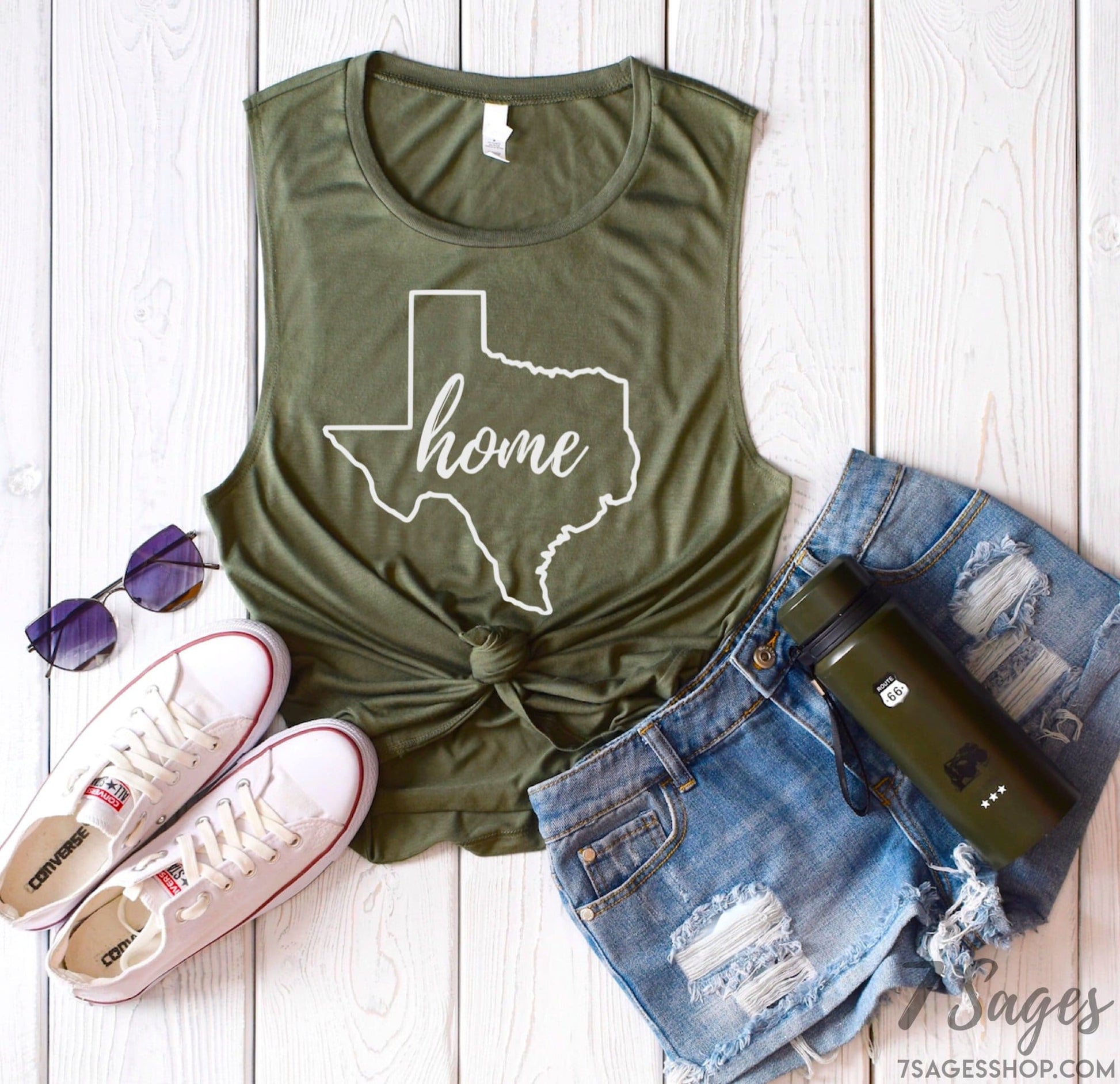 Texas Tank Top - Texas Home Muscle Tank Top - Texas Shirt - Texas Workout Tank Top - Workout Tops - Workout Shirt