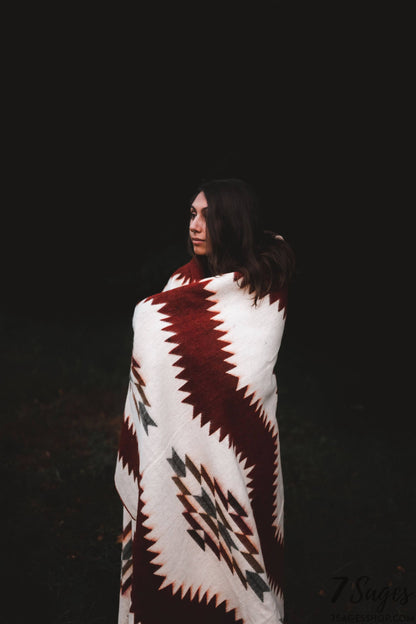 Tsachila Blanket - Rusty