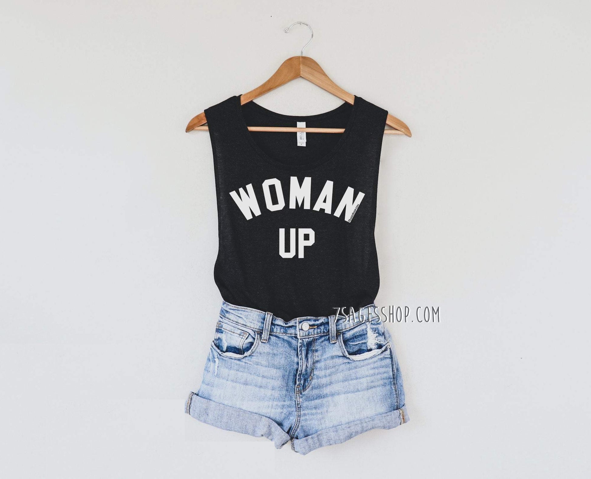 Woman Up Muscle Tank Top - Woman Up Tank Top - Feminist Shirt - Feminist Tank Top - Girl Power Shirt - Girl Power Tank Top,