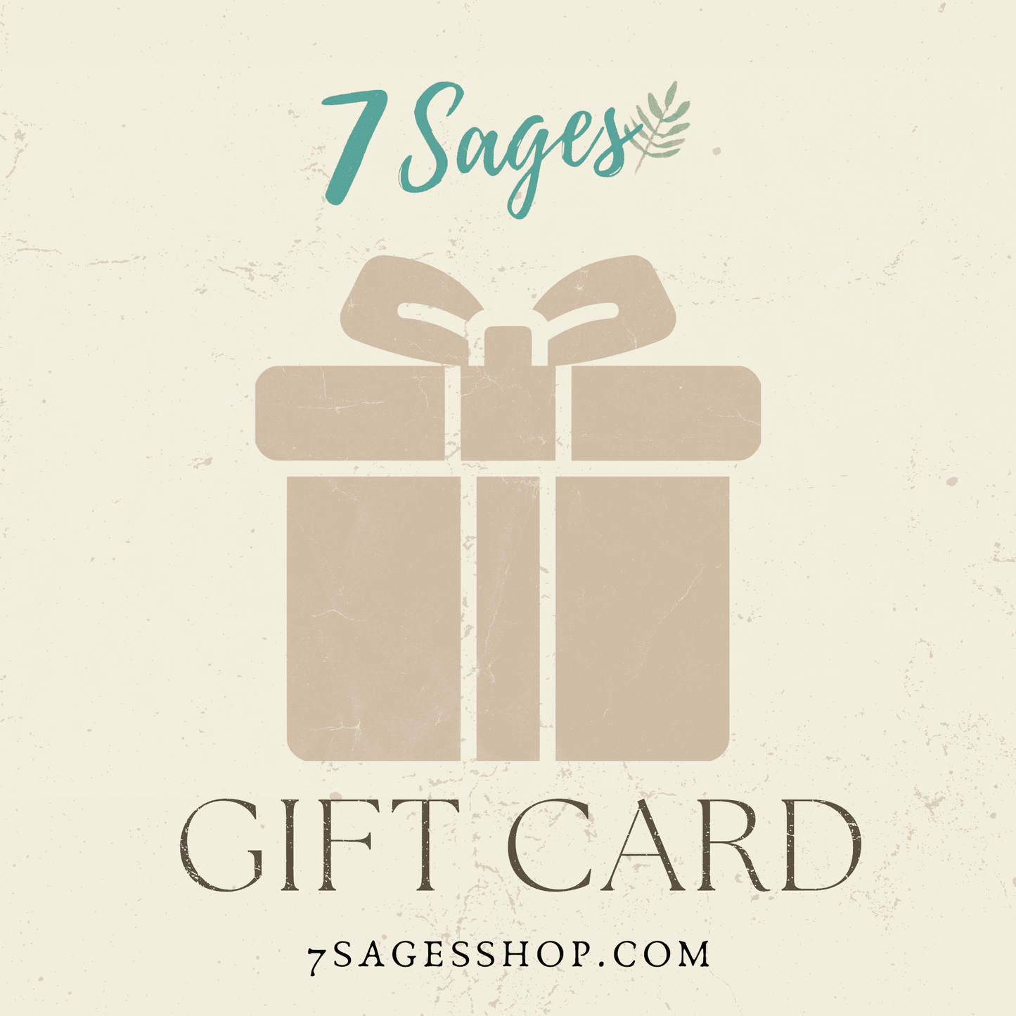 7 Sages Gift Card
