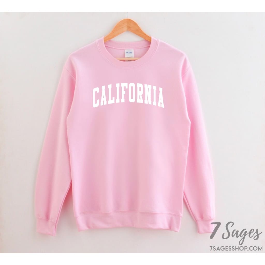 California Sweatshirt - California Shirt - West Coast Shirt - California Shirt - California Sweater - Sweatshirt - California Pullover