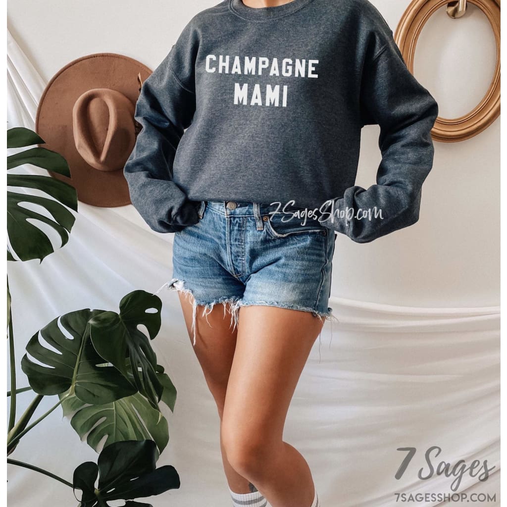 Champagne Mami Sweatshirt - Drake Sweatshirt - Drake Shirt - Champagne Mami Shirt - Drake Gift - Funny Sweatshirt - Champagne Mami