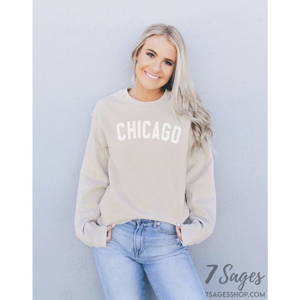 Chicago Sweatshirt - Chicago Shirt - Illinois Sweatshirt - Chicago State Sweatshirt