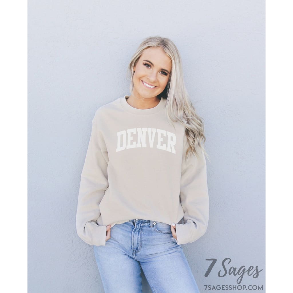 Denver Sweatshirt - Colorado Sweatshirt - University of Denver - Denver Shirt - Colorado Shirt - Unisex Sweatshirt