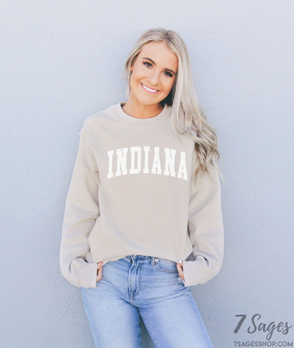 Indiana Sweatshirt - Indiana Shirt - Indiana Crewneck Sweater