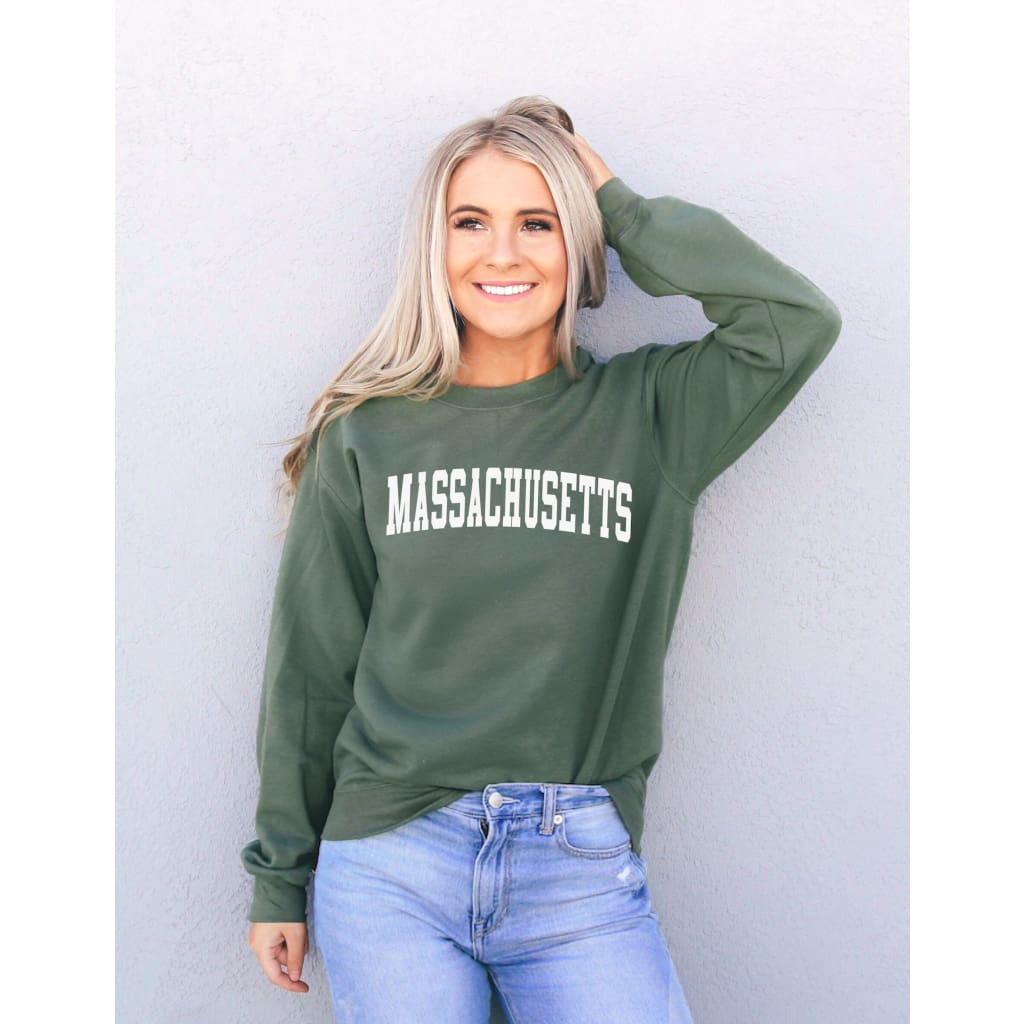 Massachusetts Sweatshirt - Massachusetts Shirt - University of Massachusetts Sweatshirt
