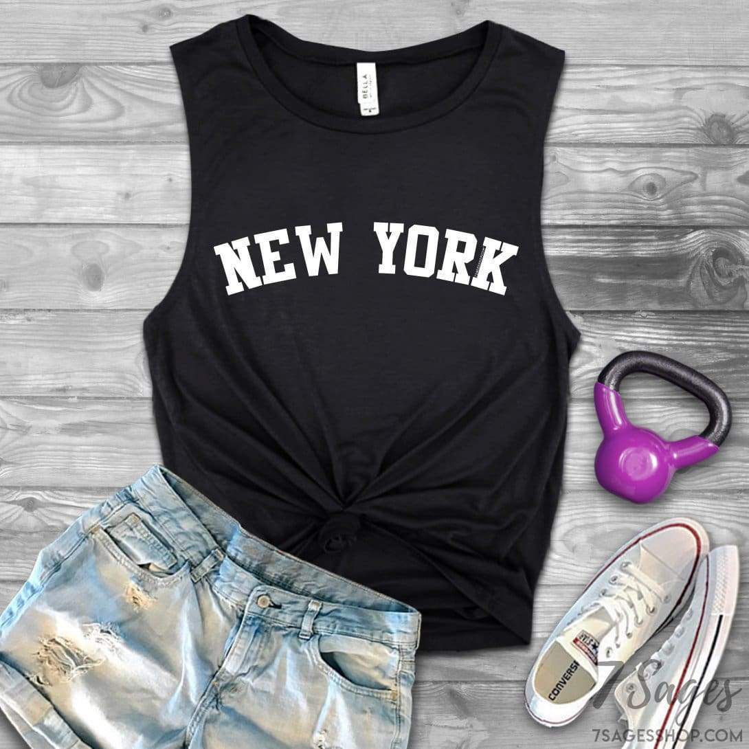 New York Muscle Tank Top - New York Shirt - New York Tank Top - NYC Shirt - NY Shirt - NY Tank Top - New York City Shirt