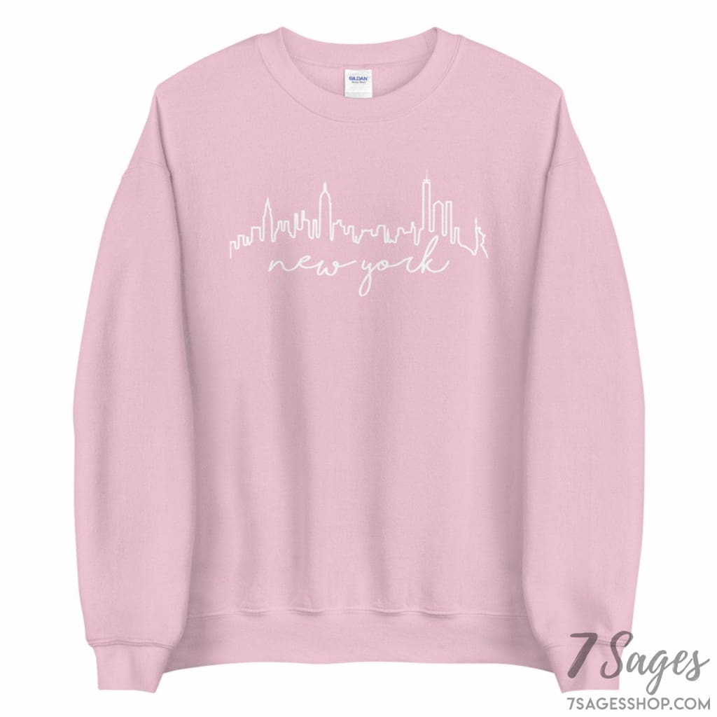 New York Skyline Sweatshirt - New York Sweater - New York Shirt - New York City - East Coast Sweatshirt - NYC Sweatshirt