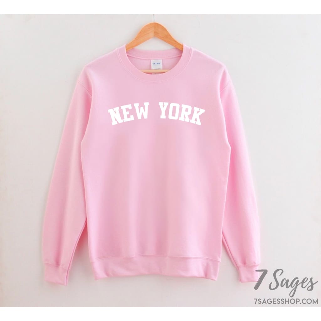 New York Sweatshirt - New York Sweater - New York Shirt - East Coast Sweatshirt - NYC Sweatshirt