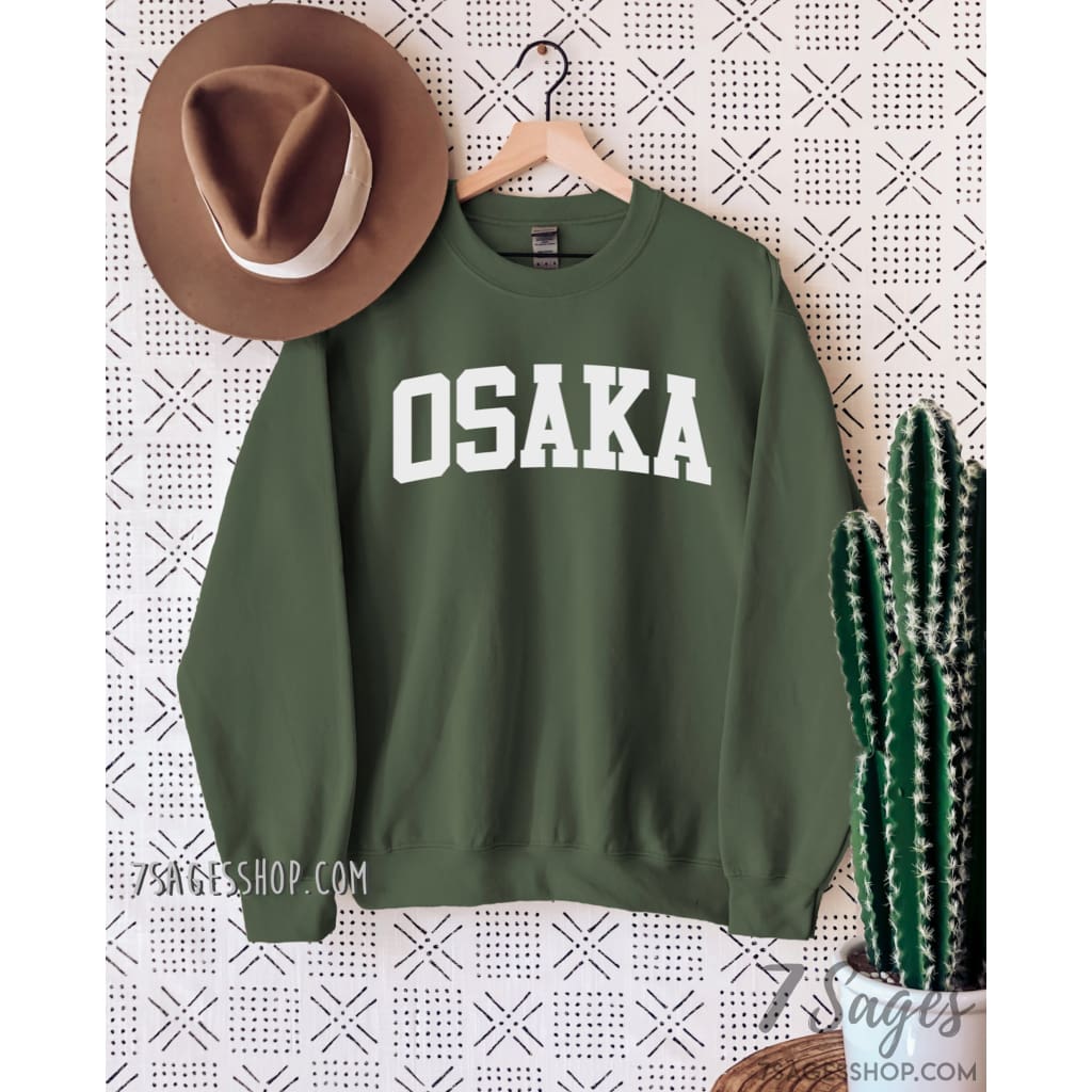 Osaka Japan Sweatshirt - Osaka University Sweatshirt - Osaka T Shirt - Osaka Japan Crewneck Sweater