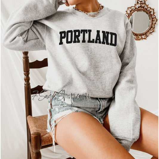 Portland Sweatshirt Portland Shirt Oregon Sweatshirt Portland TShirts Portland Sweater