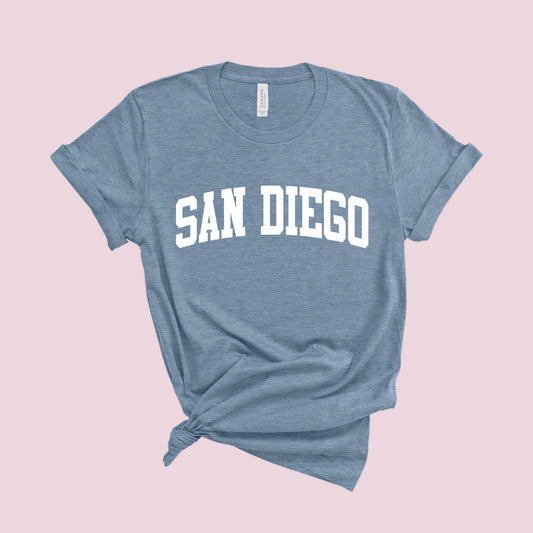 San Diego Shirt California Tshirt San Diego Vacation Shirt SDSU Shirt University Shirt