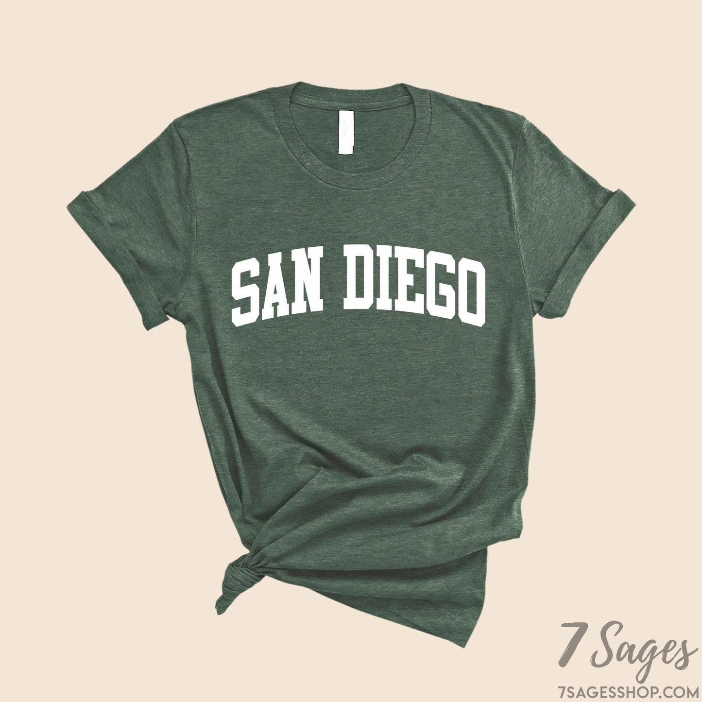 San Diego Shirt California Tshirt San Diego Vacation Shirt SDSU Shirt University Shirt